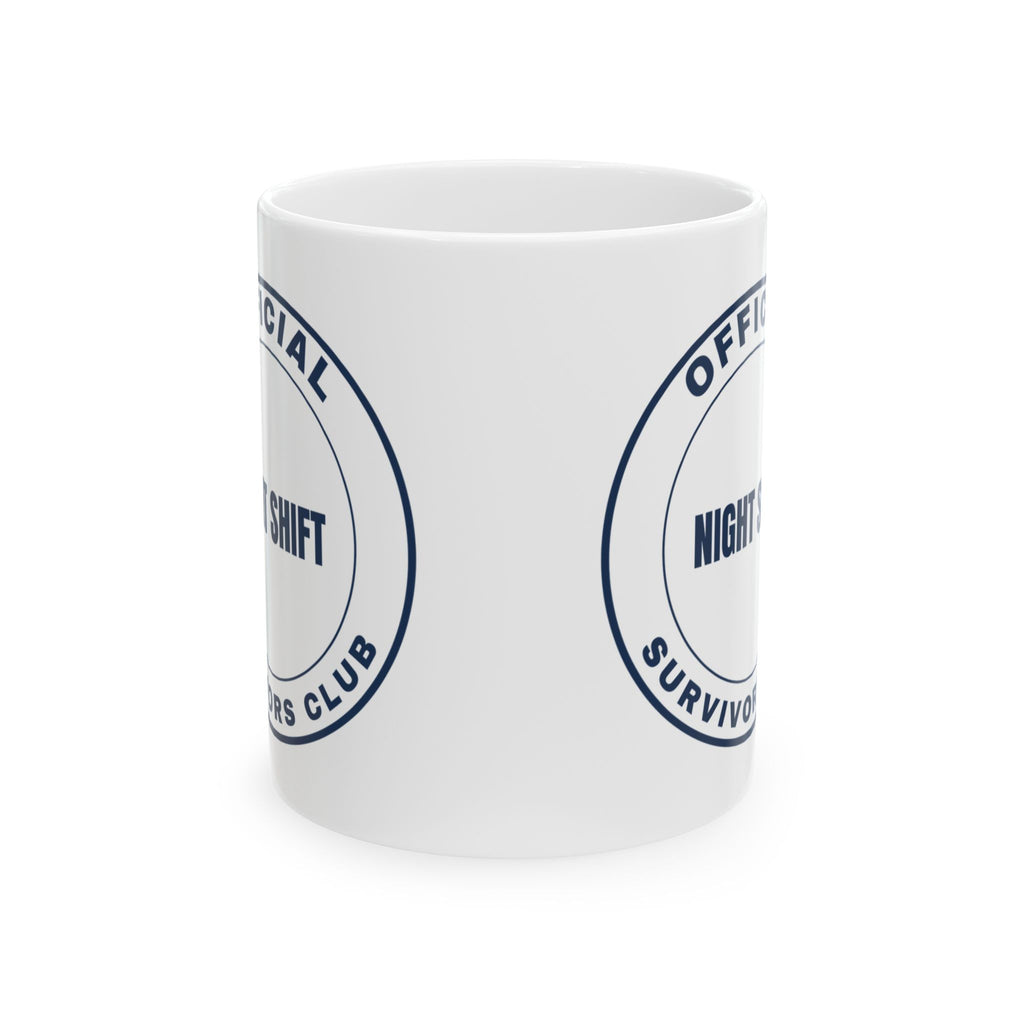 Official Night Shift Survivors Club Coffee Mug, Funny Nurse