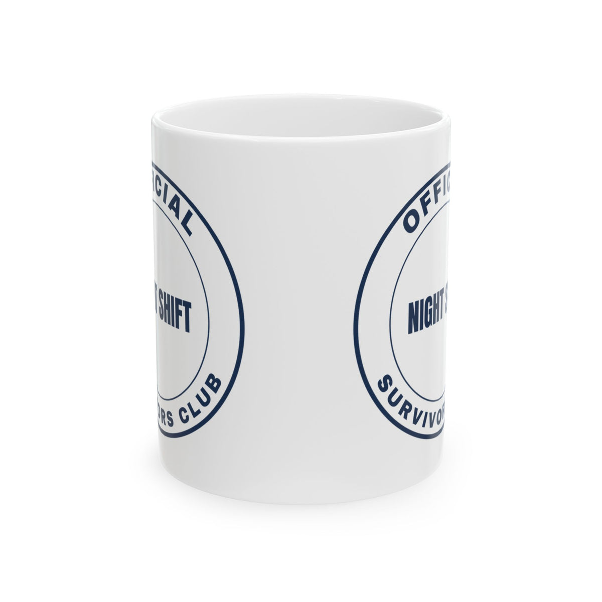 Official Night Shift Survivors Club Coffee Mug, Funny Nurse