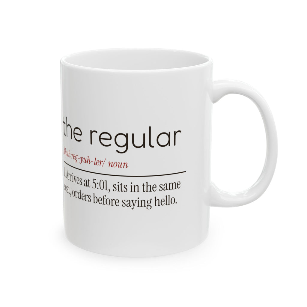 Funny Bartender Coffee Mug The Regular Dictionary Definition