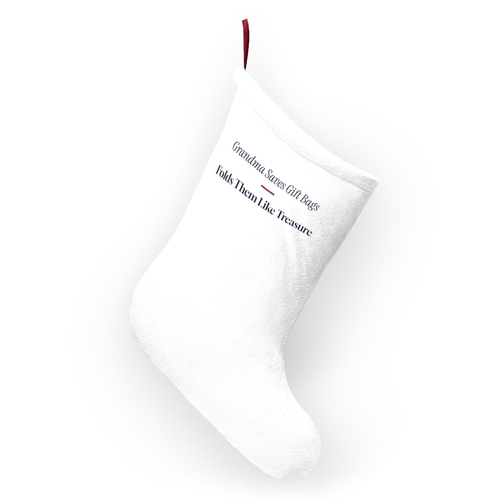 Funny Christmas Grandma Christmas Stocking Grandma Saves The Gift Bags