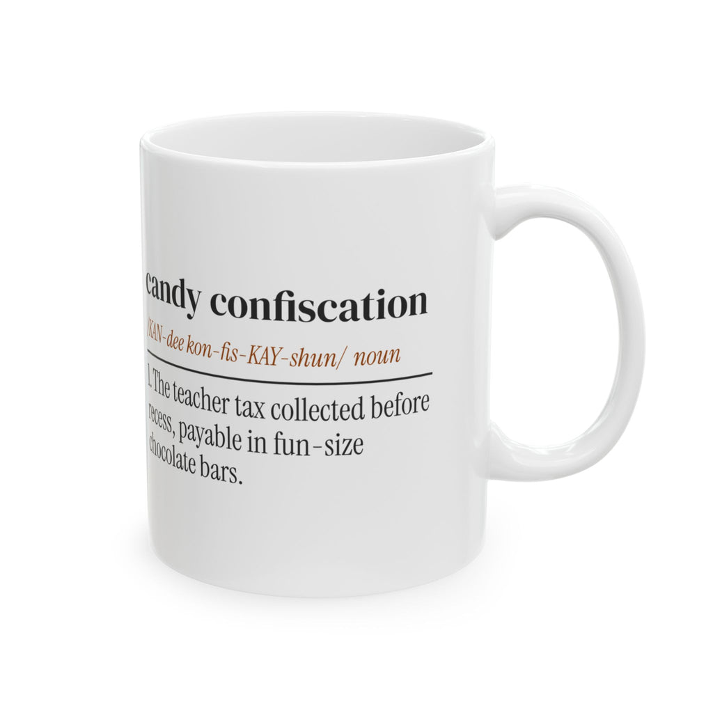 Spooky Teacher Coffee Mug Candy Confiscation For Teachers