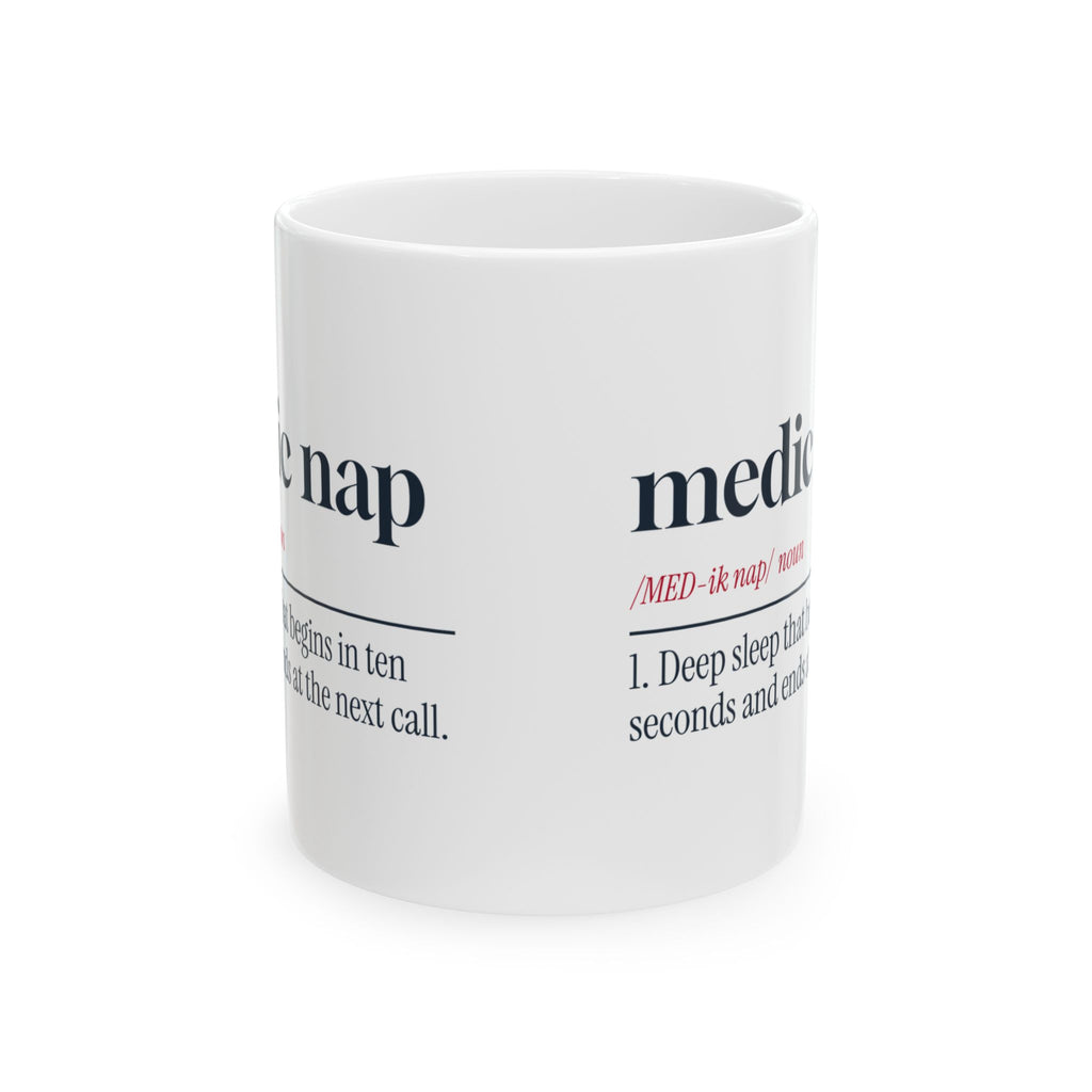 Funny Paramedic Coffee Mug Medic Nap Dictionary Definition