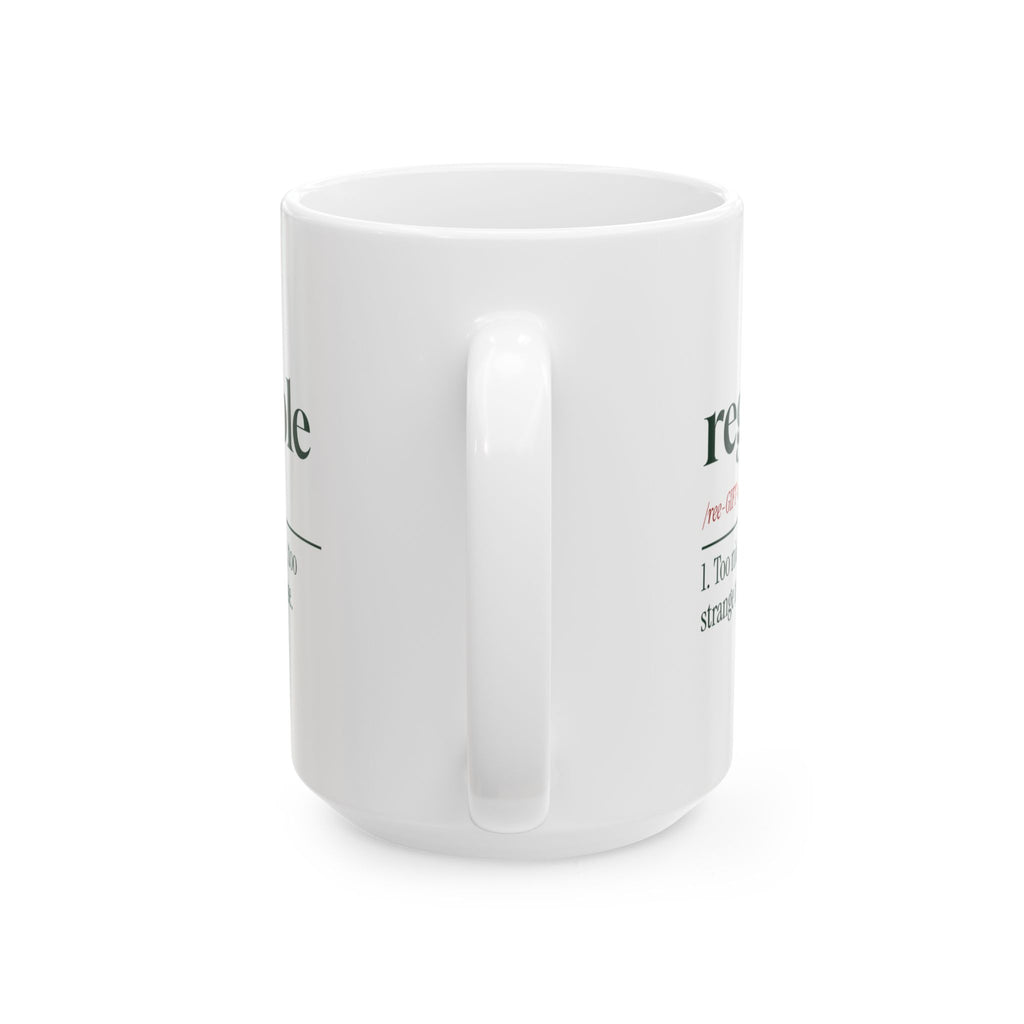 Funny White Elephant Coffee Mug Regiftable Definition For Gift Swaps