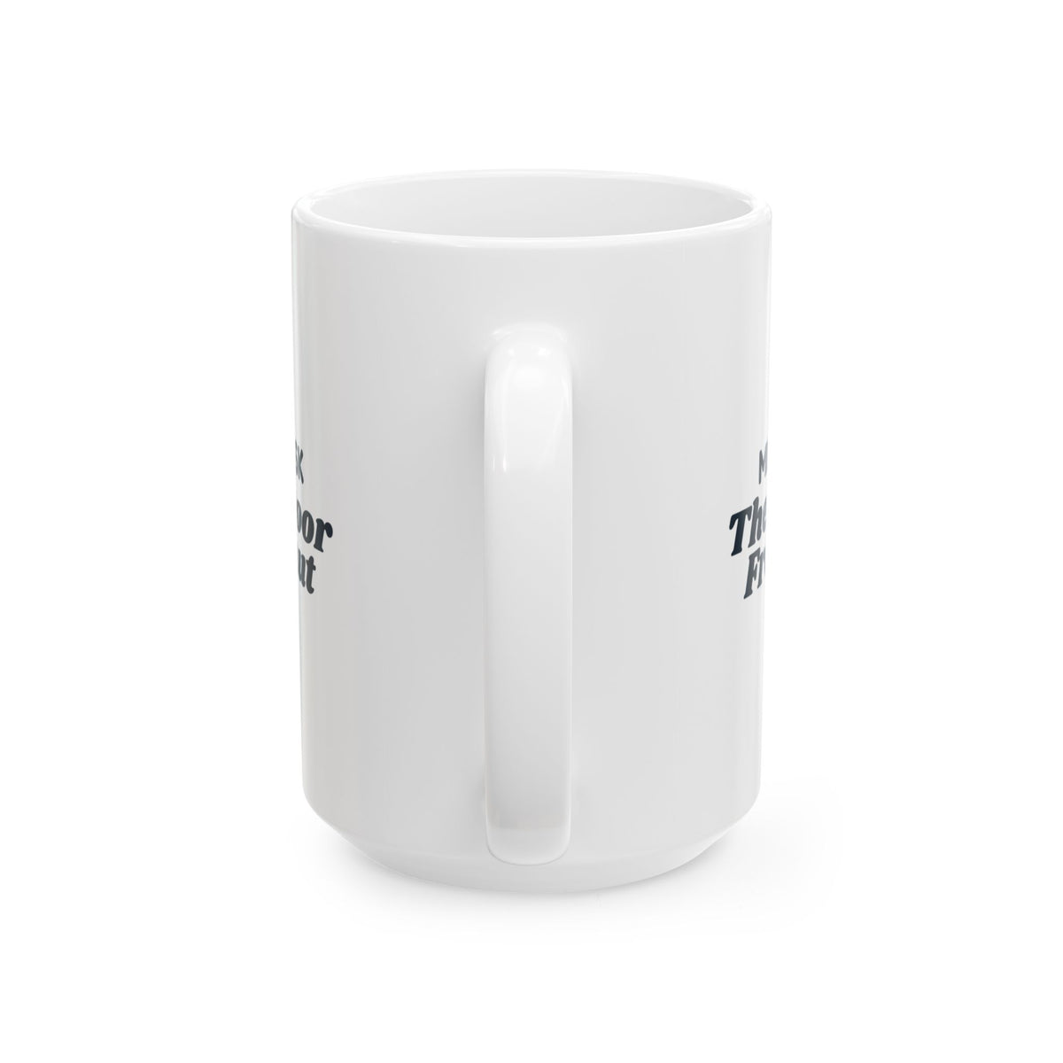 Funny Winter Coffee Mug Mildly Brisk The Car Door Froze Shut