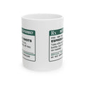 Funny New Dad Coffee Mug Espresso Three Shots Prescription For New Dads