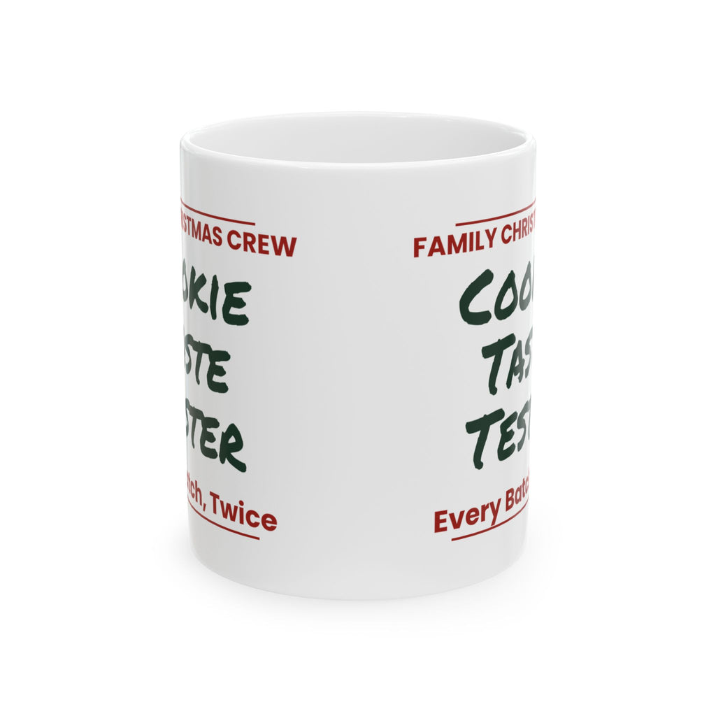 Matching Family Christmas Coffee Mug Cookie Taste Tester Family Crew