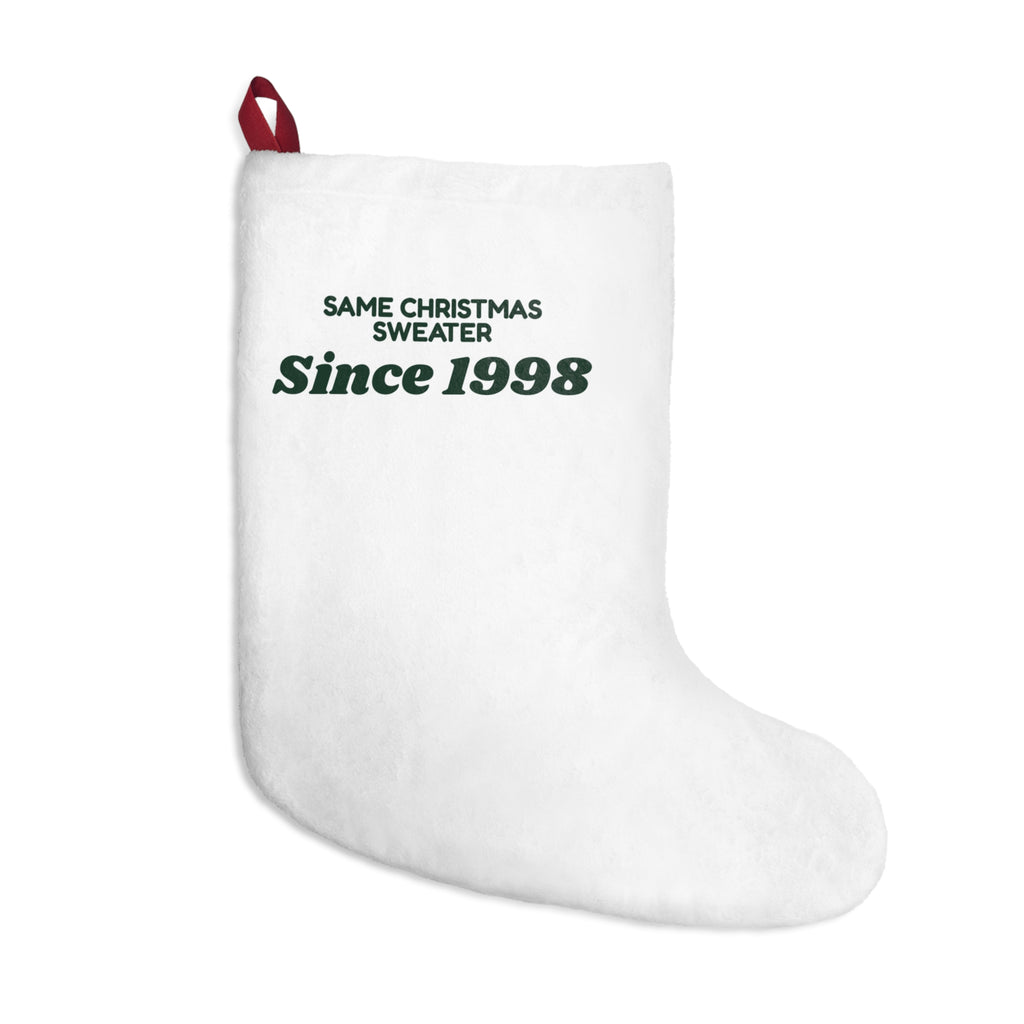 Funny Christmas Dad Christmas Stocking Same Christmas Sweater Since 1998