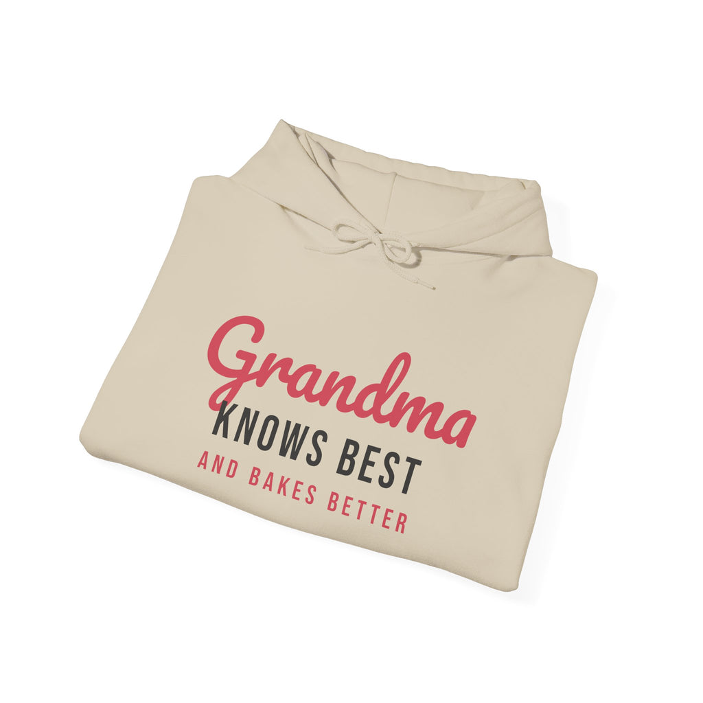 Grandma Hoodie Grandma Knows Best And Bakes Better