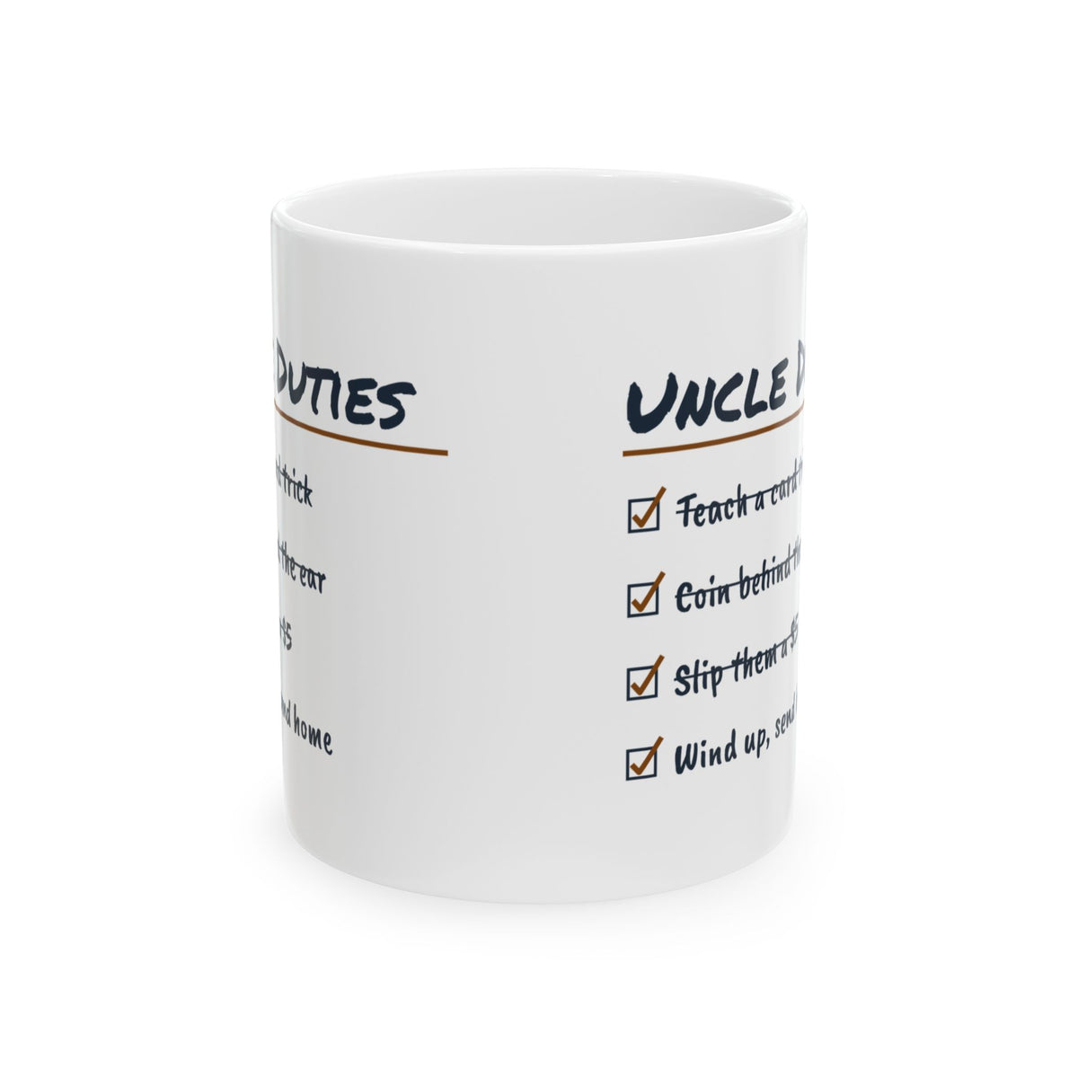 Funny Uncle Mug Wind Them Up Send Them Home Checklist For Uncles