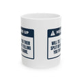 Funny Track Coffee Mug Tells You Their Split Before Their Name