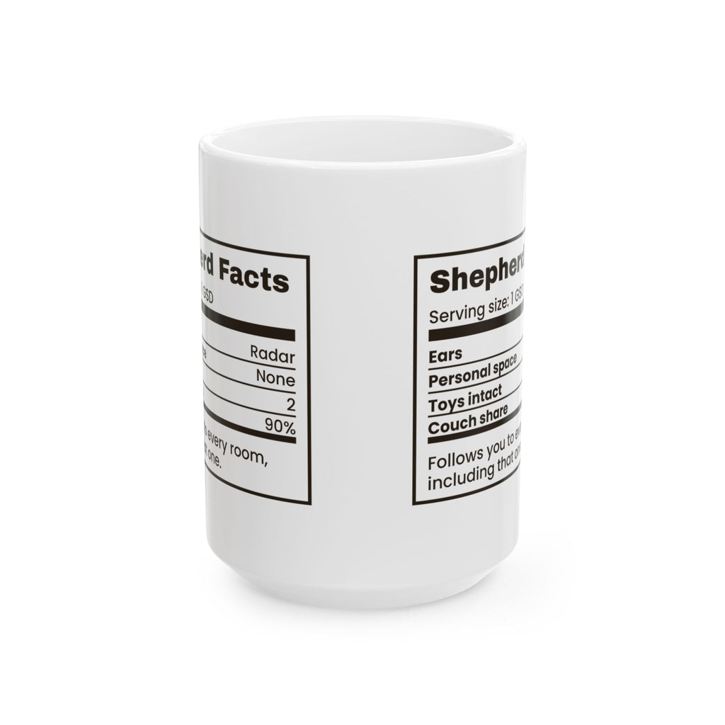 Funny German Shepherd Coffee Mug Shepherd Facts Personal Space None