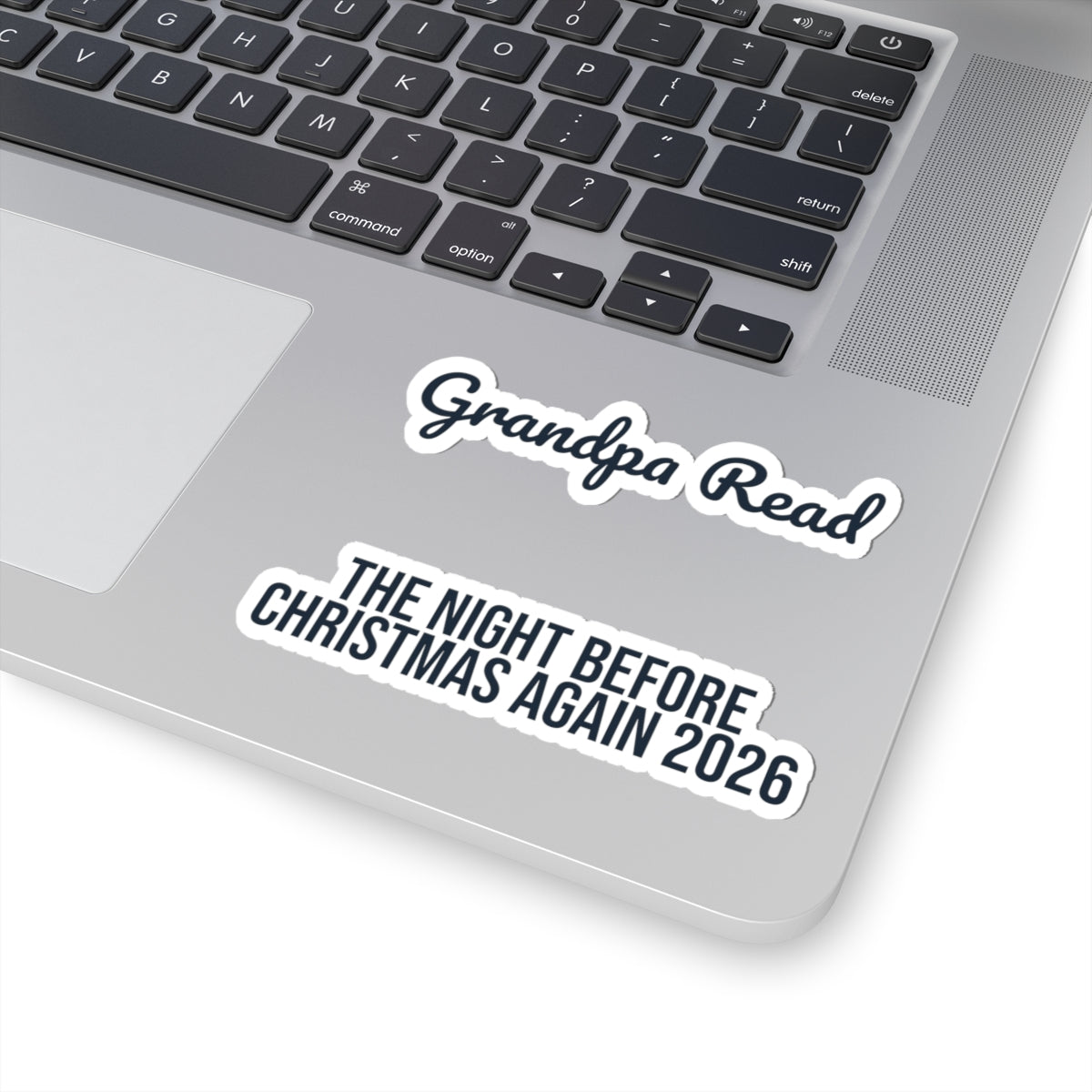 Grandpa Christmas Sticker Grandpa Read The Night Before Again 2026