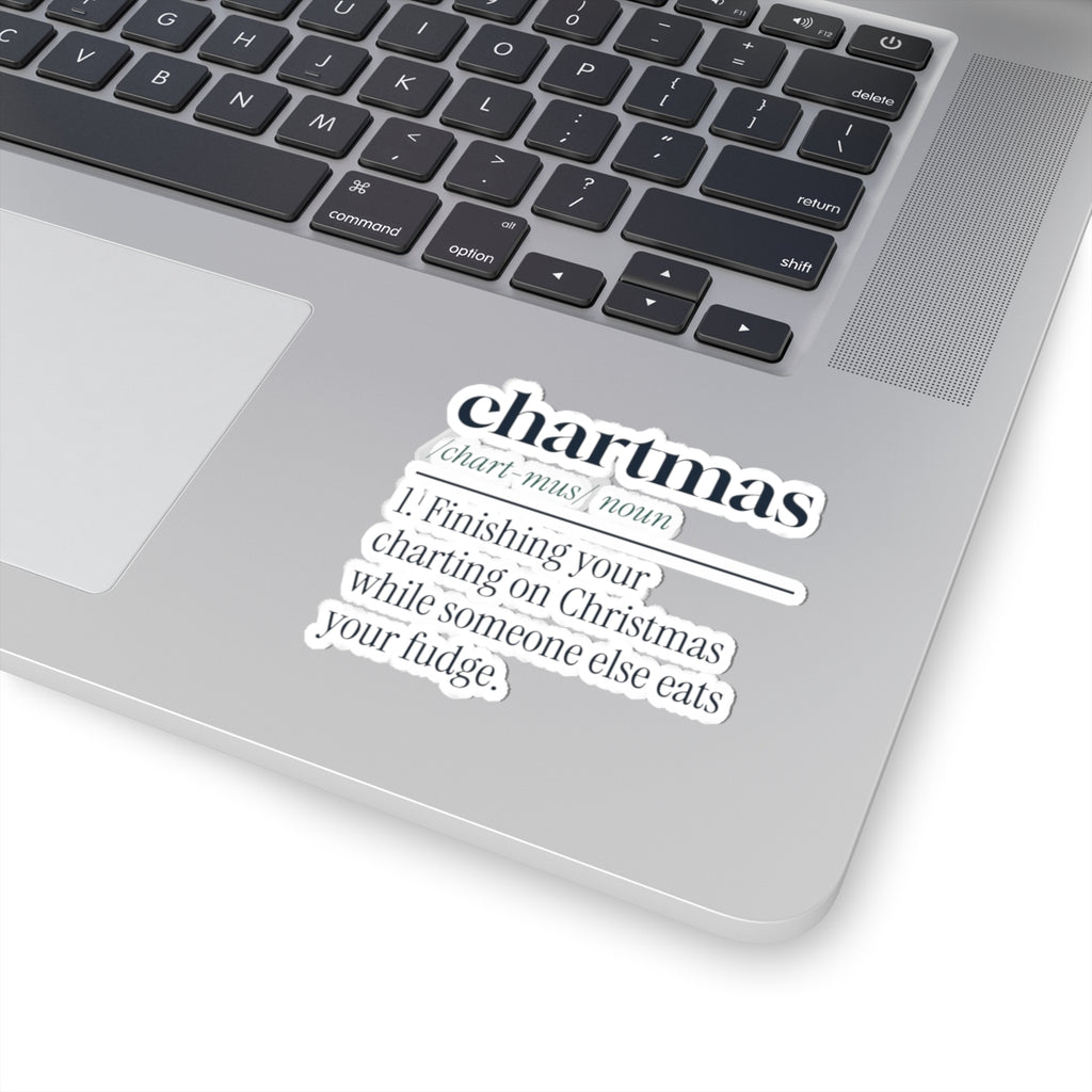 Funny Christmas Nurse Sticker Chartmas Definition For Nurses