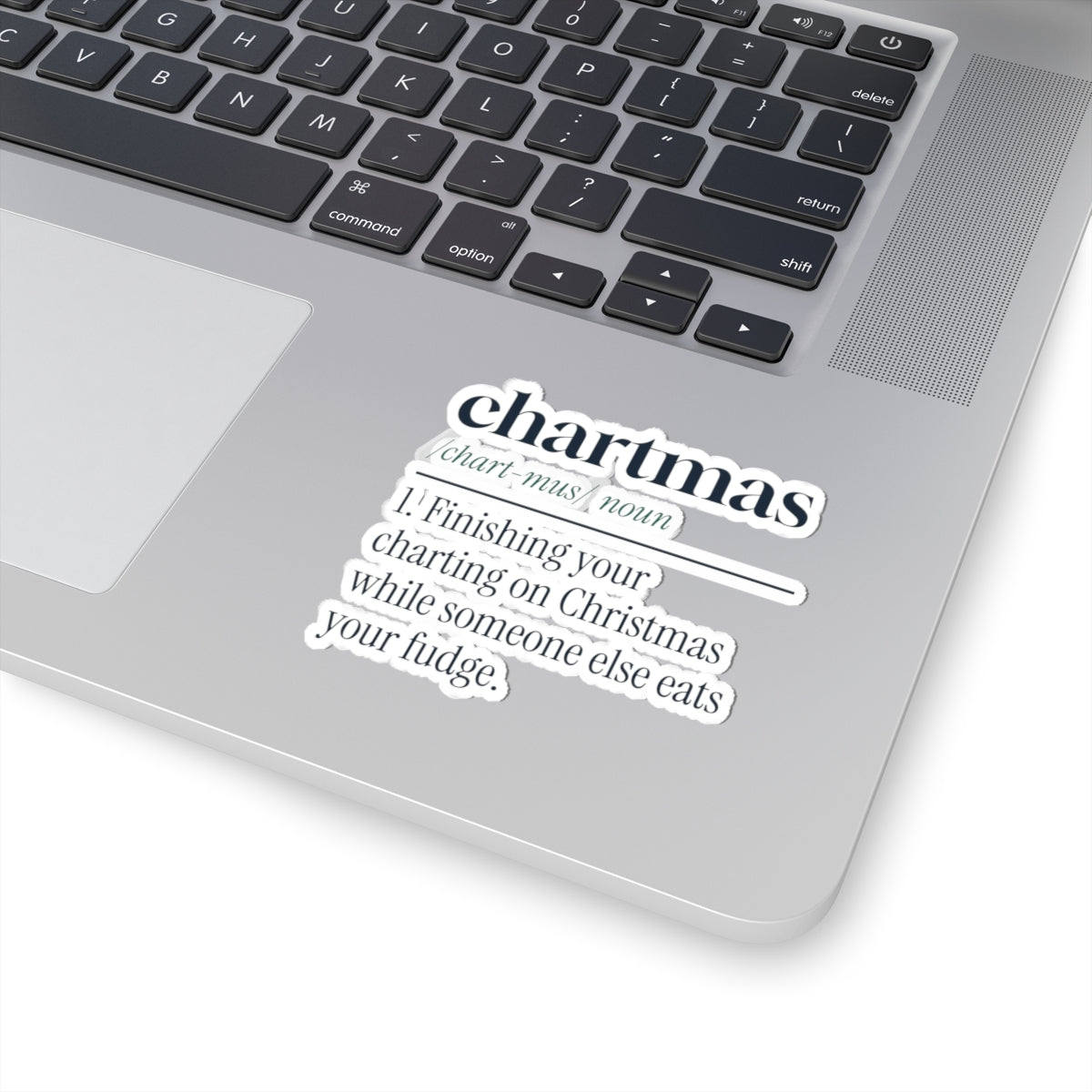 Funny Christmas Nurse Sticker Chartmas Definition For Nurses