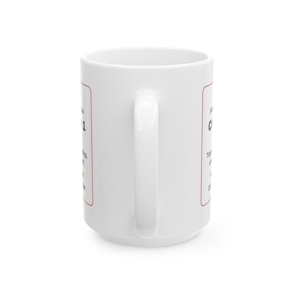 Funny Office Rx Chocolate Coffee Mug Valentine For Coworkers