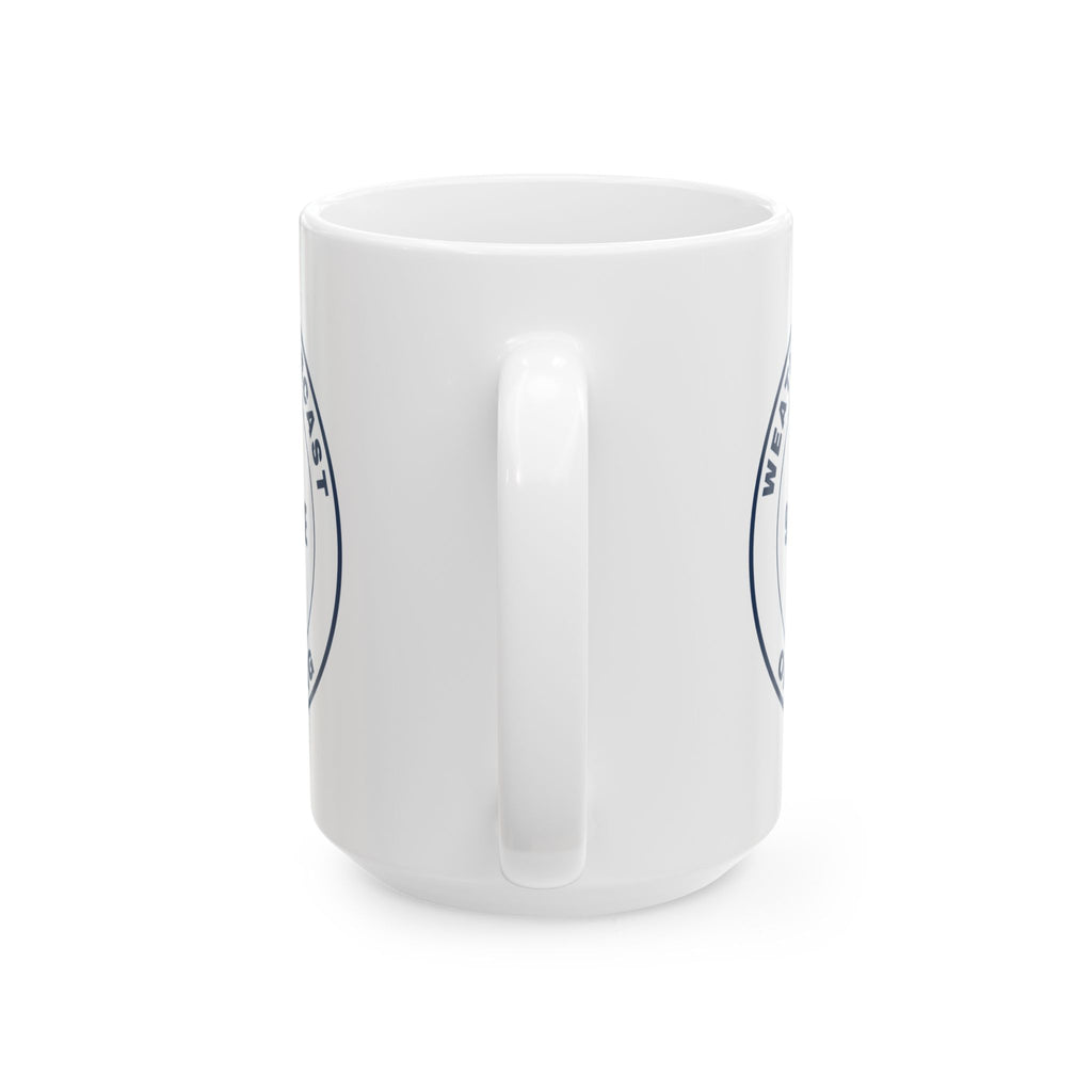 Funny Fishing Mug Weather Forecast 90% Chance