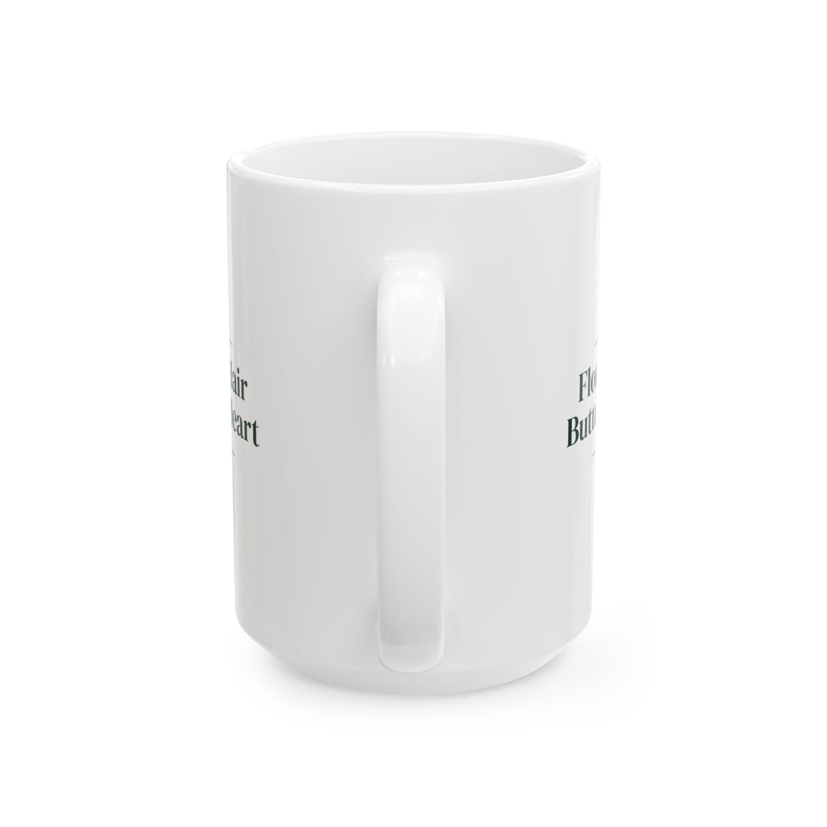 Funny Christmas Coffee Mug Flour In My Hair Butter In My Heart