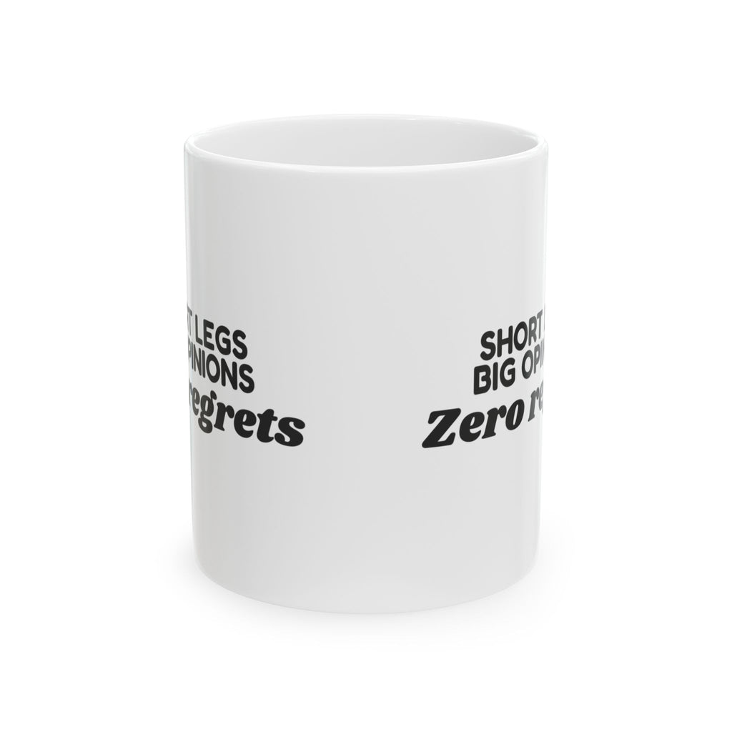 French Bulldog Coffee Mug Short Legs Big Opinions