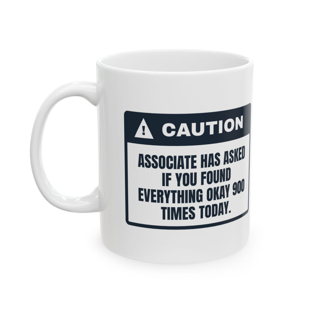 Funny Retail Worker Christmas Coffee Mug Did You Find Everything