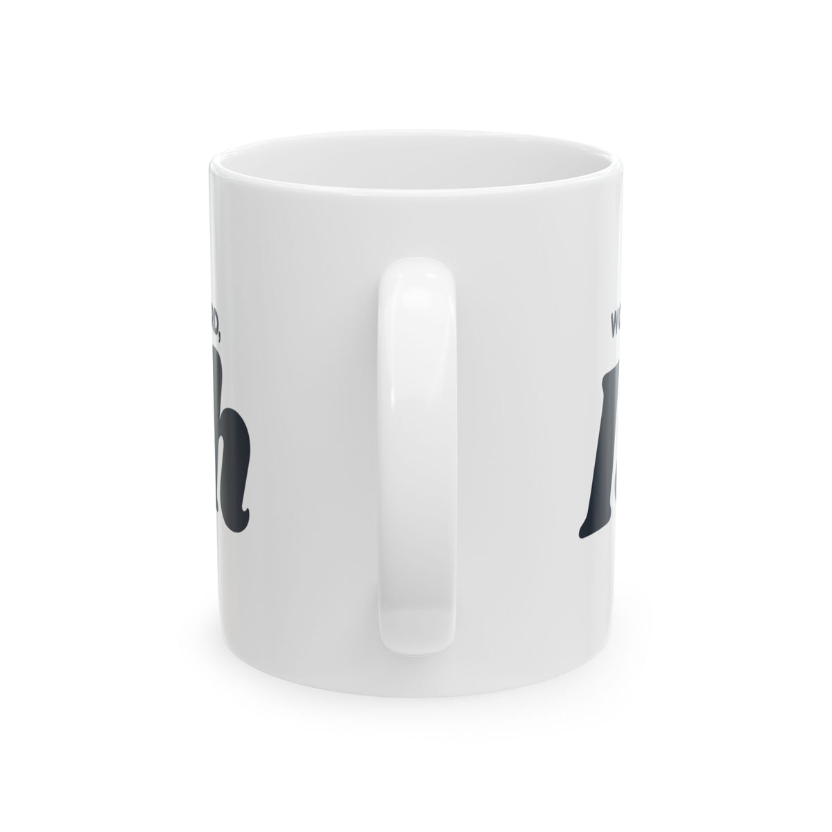 Funny Sarcasm Coffee Mug Working Hard Ish For Dad