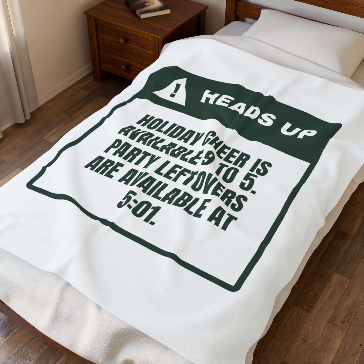 Funny Christmas Throw Blanket Party Leftovers Available At 5:01