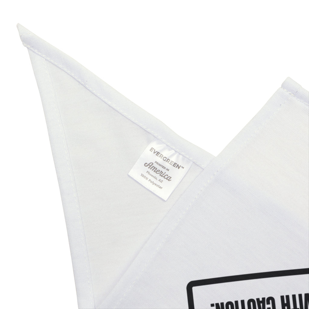 Funny Gym Dog Bandana Re-Rack Warning Weightlifting For Lifters