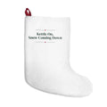 Christmas Stocking Kettle On Snow Coming Down Cozy Winter Cup