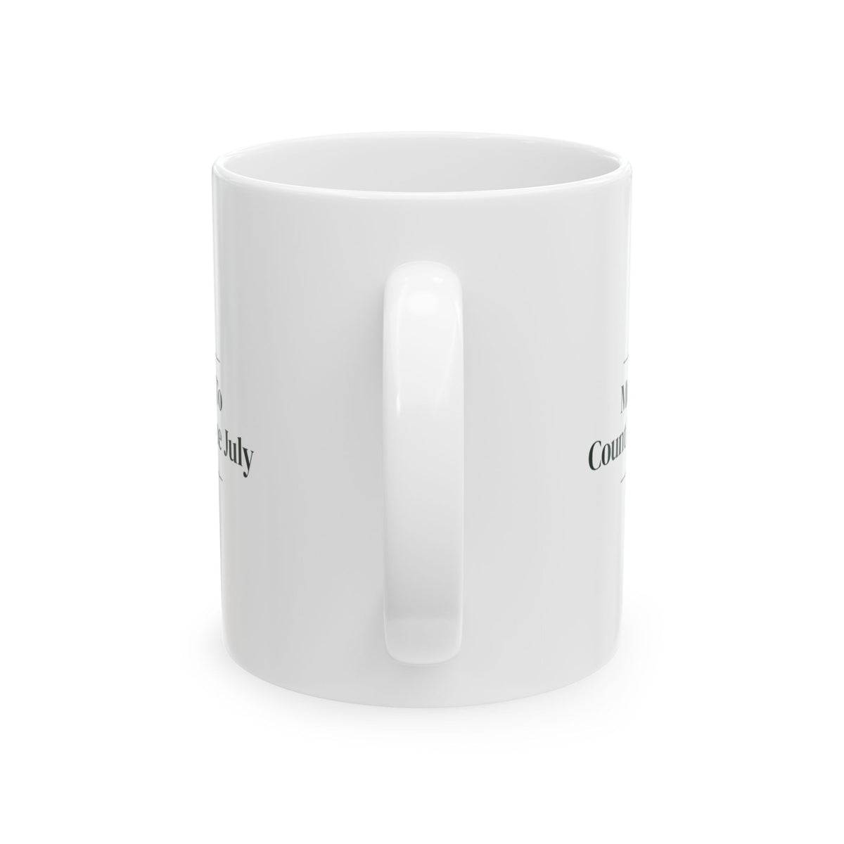 Funny Christmas Family Coffee Mug Most Likely To Count Down Since July