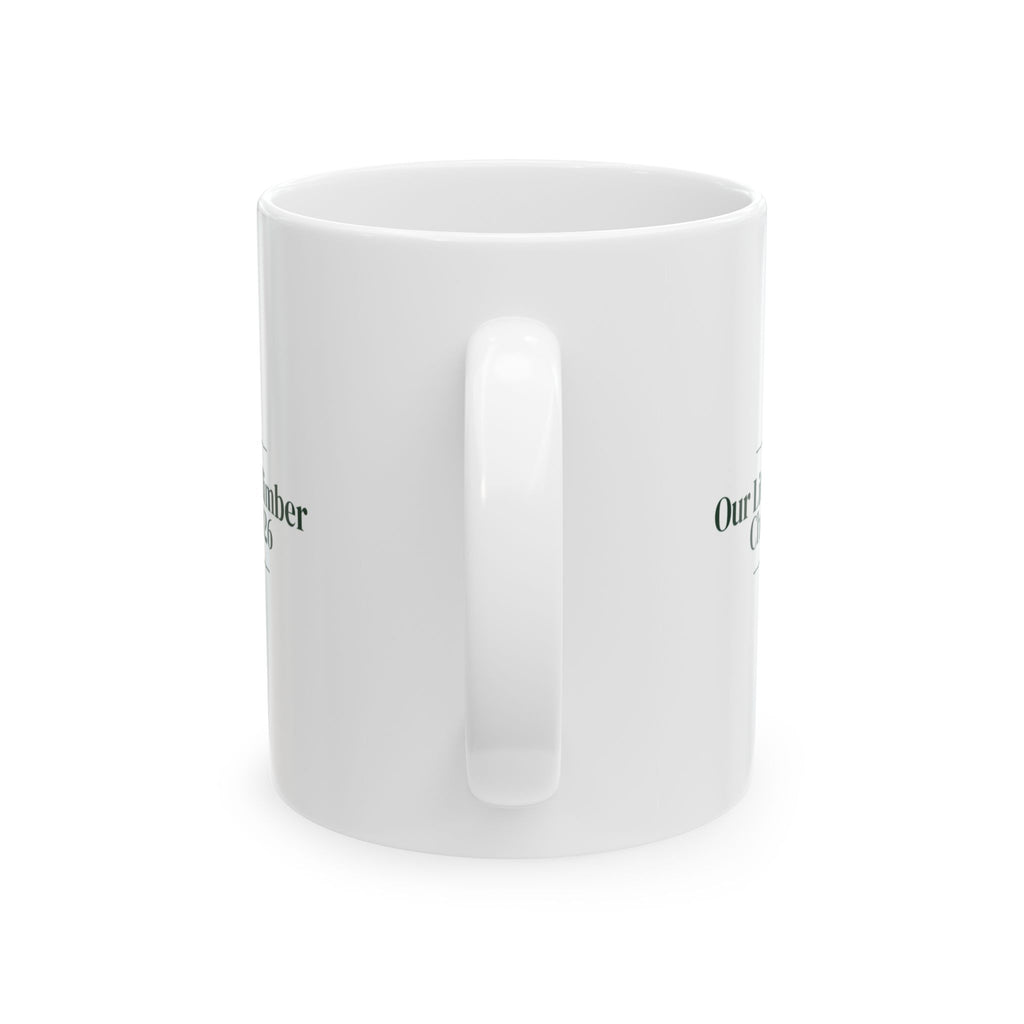 Christmas Cat Coffee Mug Our Little Tree Climber Christmas 2026