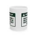 Funny Christmas Host Coffee Mug Brought A Dish That Needs The Oven