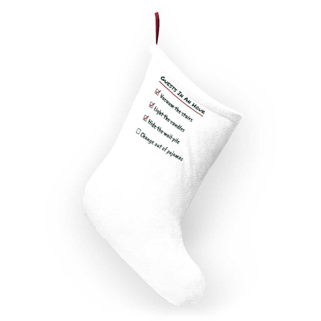 Funny Christmas Host Christmas Stocking Guests In An Hour Checklist