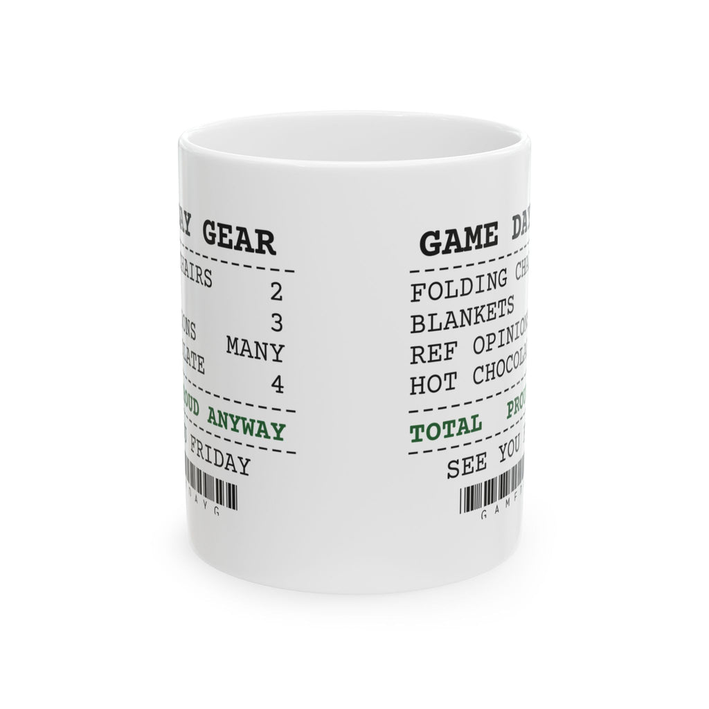 Funny Football Dad Coffee Mug Ref Opinions Many Hot Chocolate 4