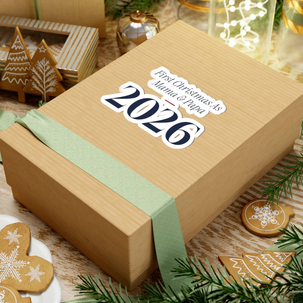 Christmas Sticker First Christmas As Mama And Papa 2026