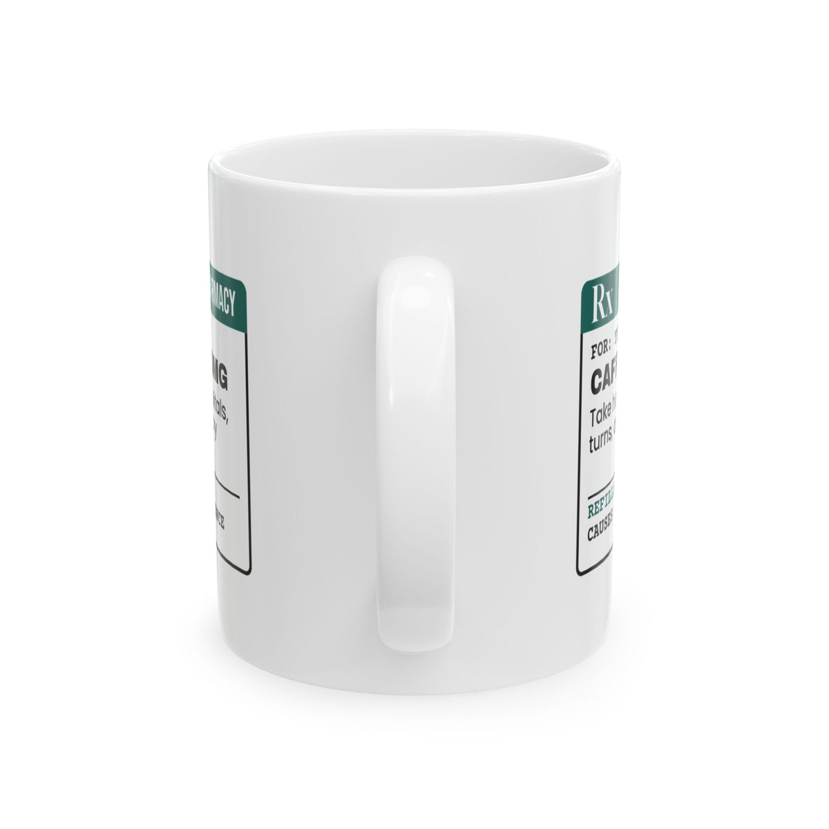 Caffeine Coffee Mug For CNA Caregiver Nurse