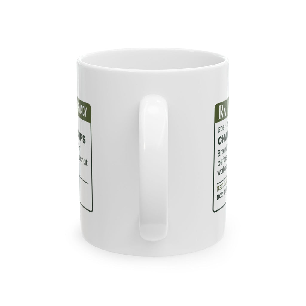 Funny Tea Lover Coffee Mug Chamomile 2 Cups Prescription For Tea Drinkers