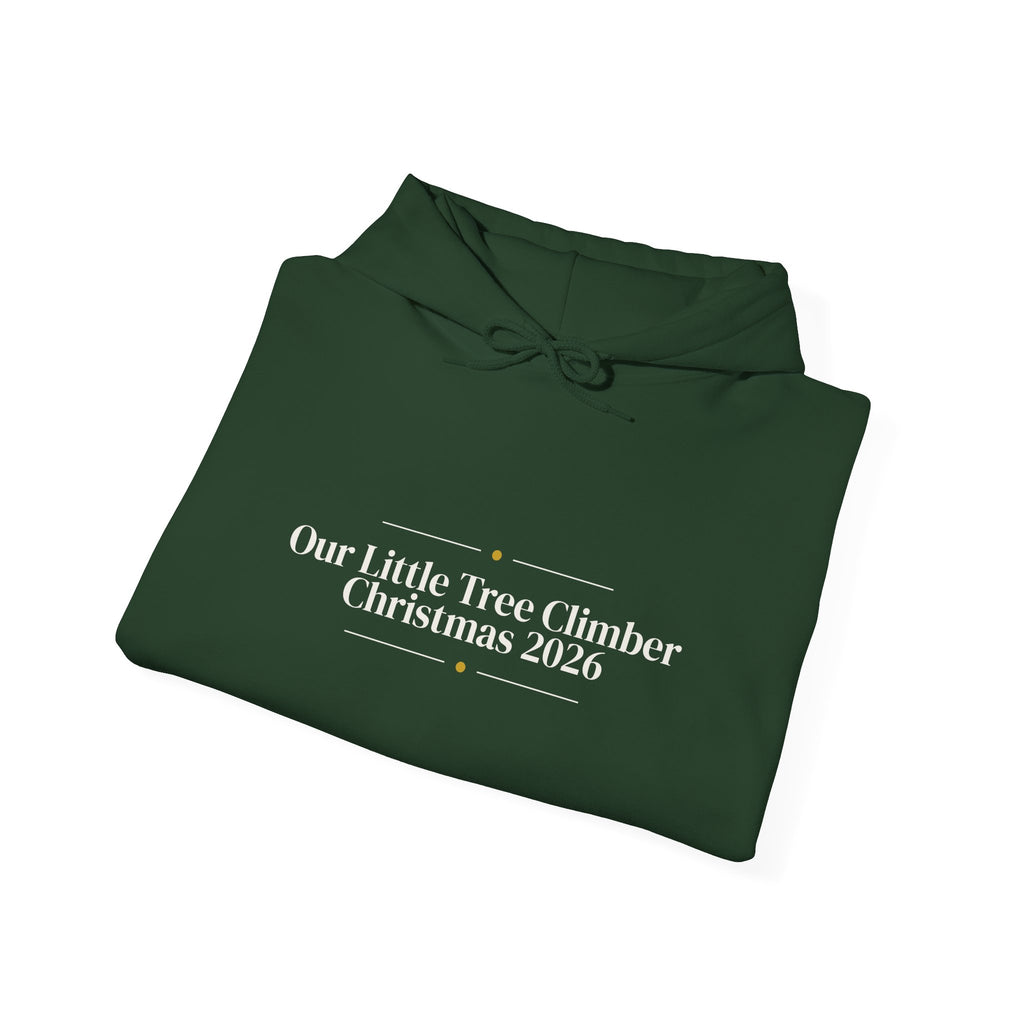 Christmas Cat Hoodie Our Little Tree Climber Christmas 2026