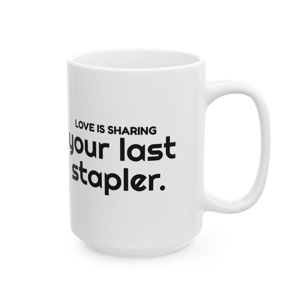 Funny Valentine Coffee Mug Stapler Joke For Coworkers