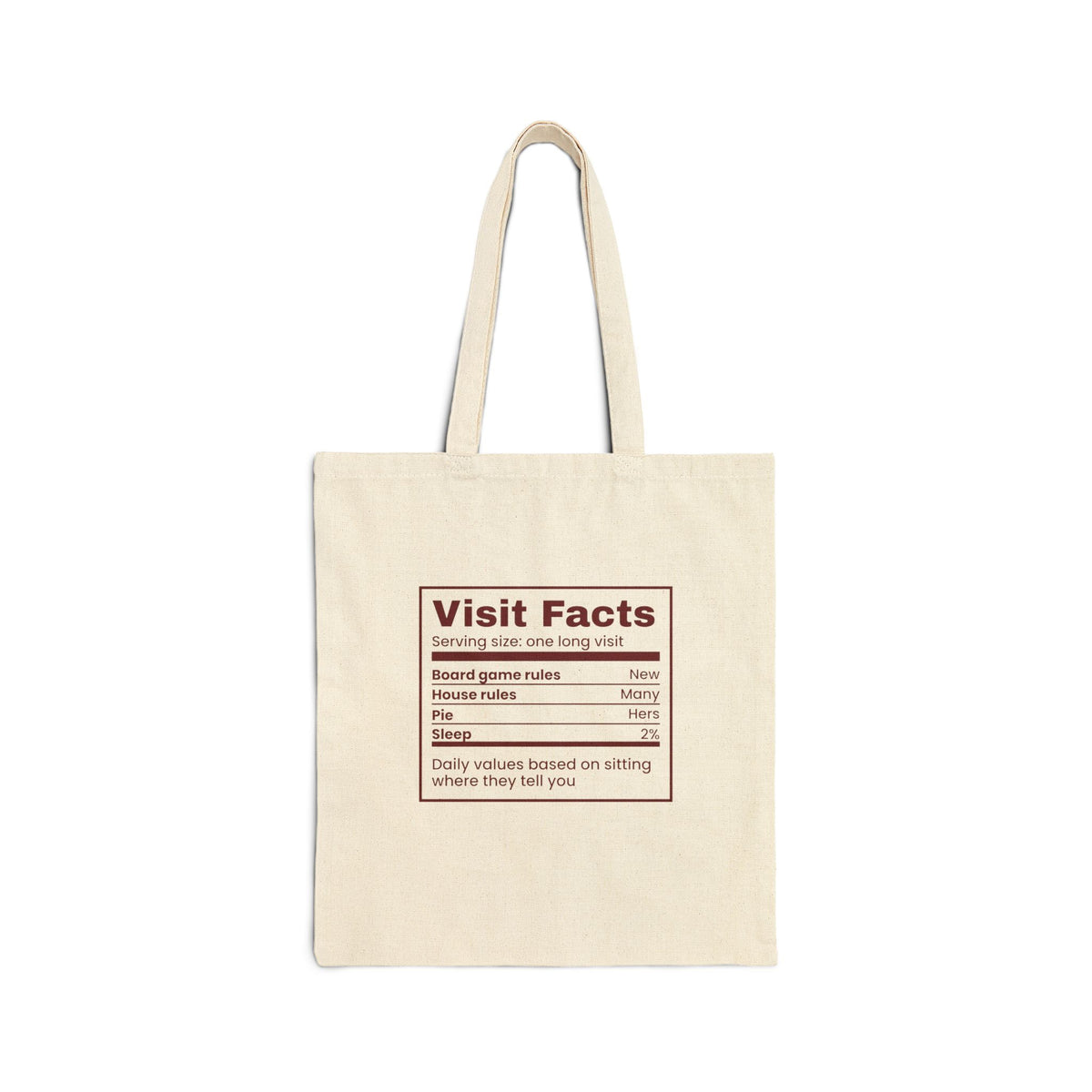 Funny Christmas Tote Bag Visit Facts House Rules Many For In-Laws