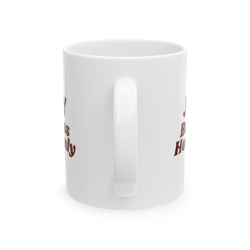 Funny Office Christmas Coffee Mug Jolly Business Hours Only