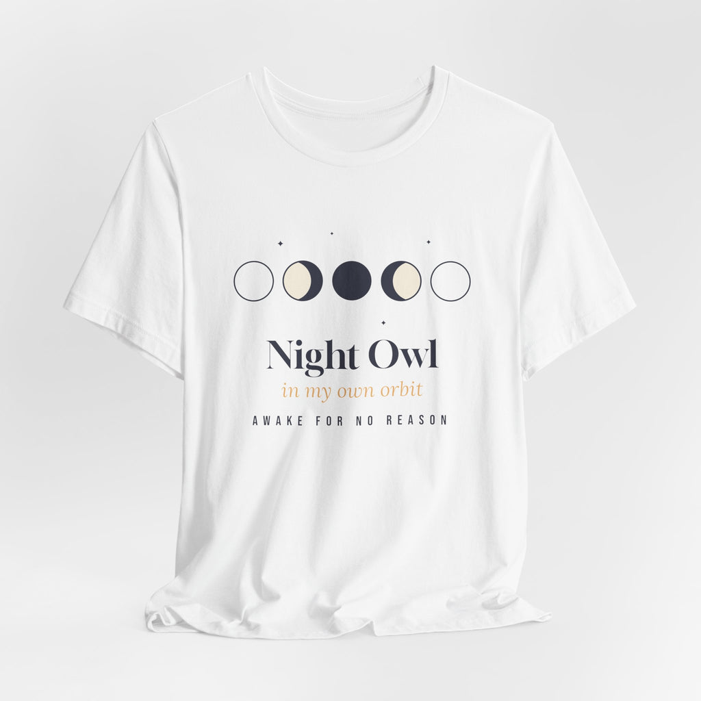 Night Owl Shirt In My Own Orbit Moon Phases
