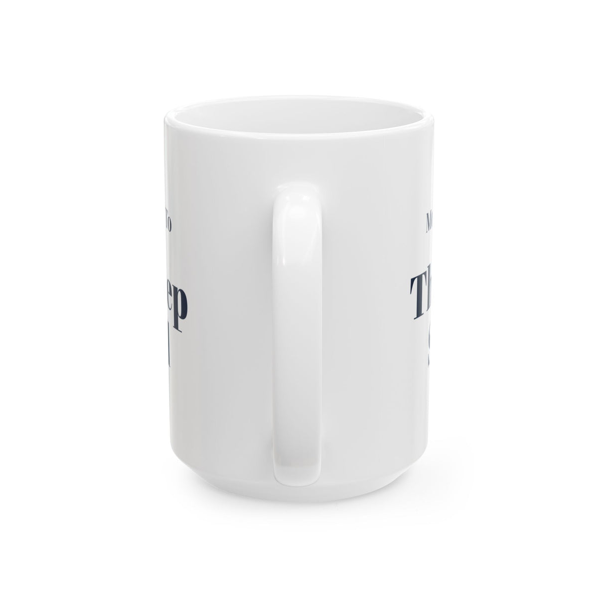 Funny Family Christmas Coffee Mug Most Likely To Fall Off The Step Stool