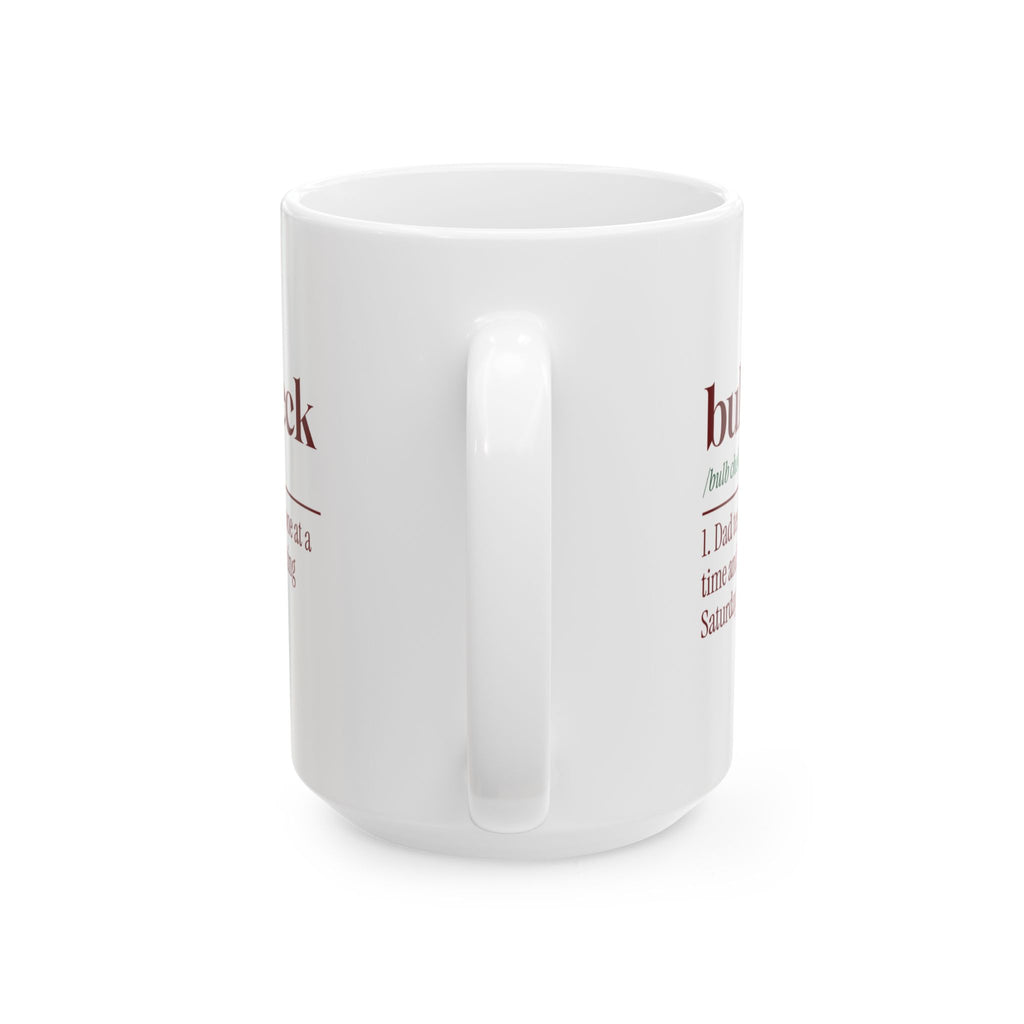 Funny Christmas Lights Dad Coffee Mug Bulb Check Definition