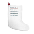 Funny Nurse Christmas Stocking Christmas Shift Checklist For