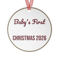 Christmas Ornament 2026 Baby's First Christmas Keepsake For Newborn