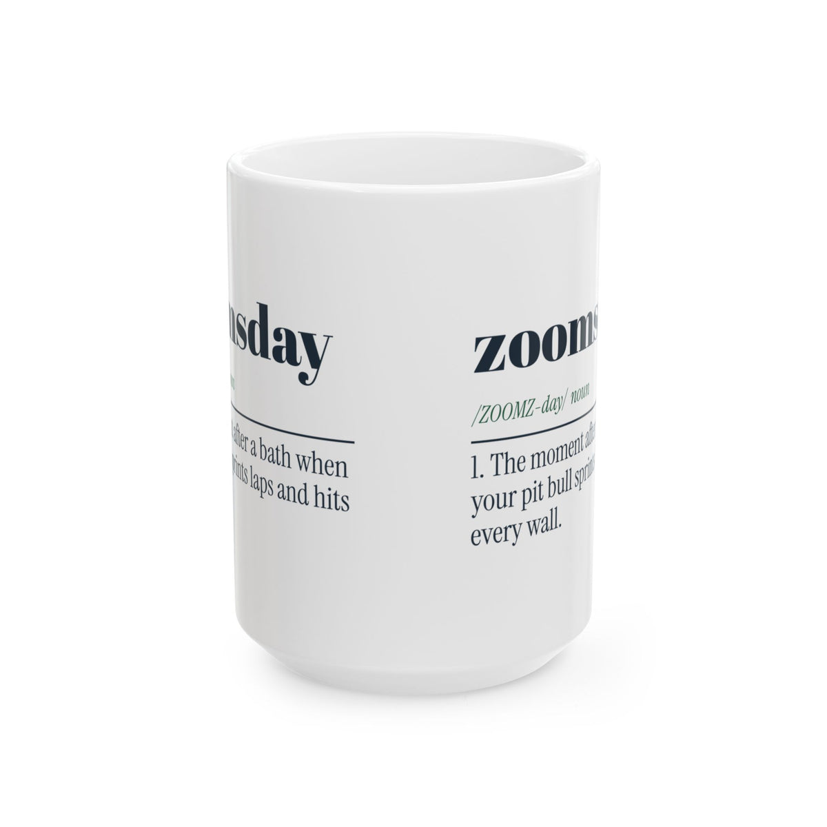 Funny Pit Bull Coffee Mug Zoomsday Definition For Pittie Owners