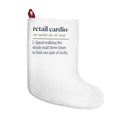 Funny Christmas Shopping Christmas Stocking Retail Cardio Definition