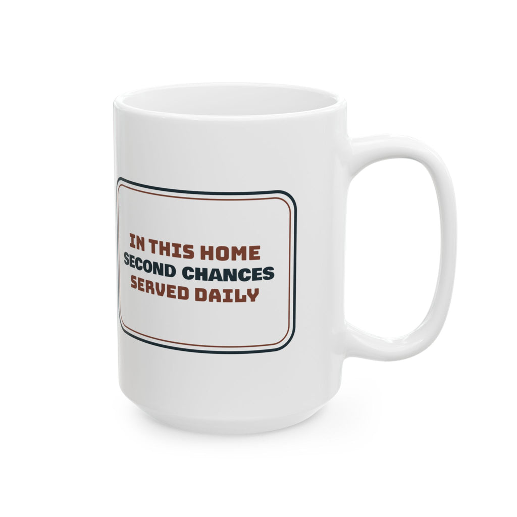 Rescue Pet Coffee Mug Second Chances Served Daily For Pet Adopters
