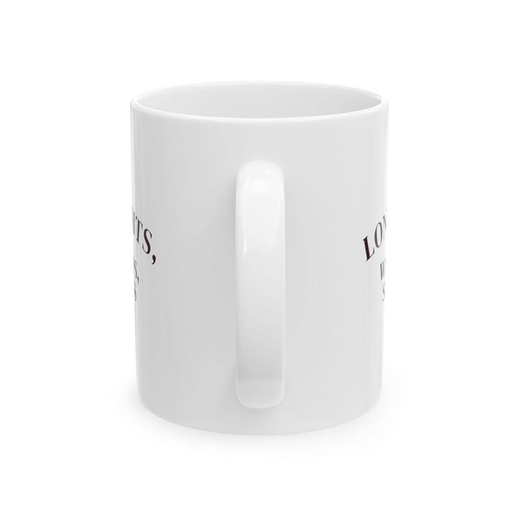 Cozy Winter Coffee Mug Long Nights Warm Lamps Slow Mugs
