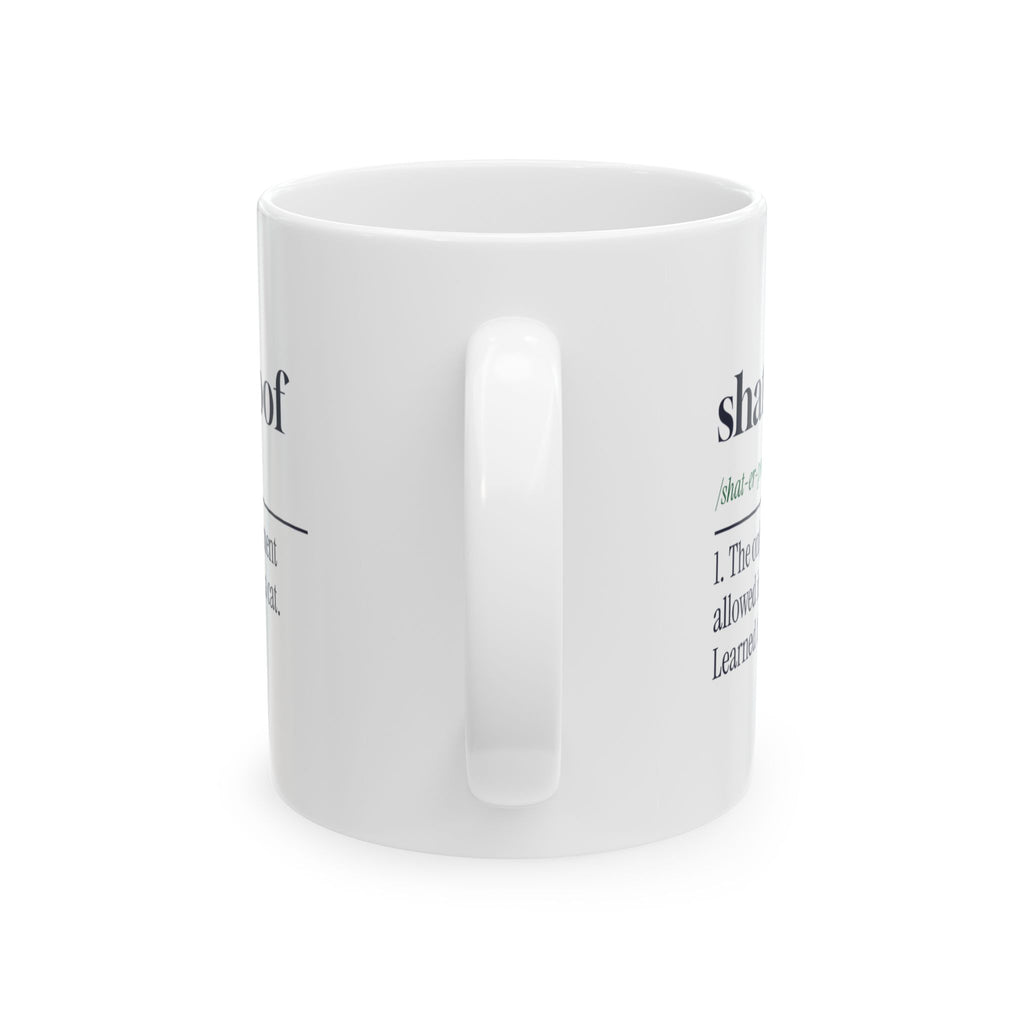 Funny Christmas Cat Coffee Mug Shatterproof Ornament Definition