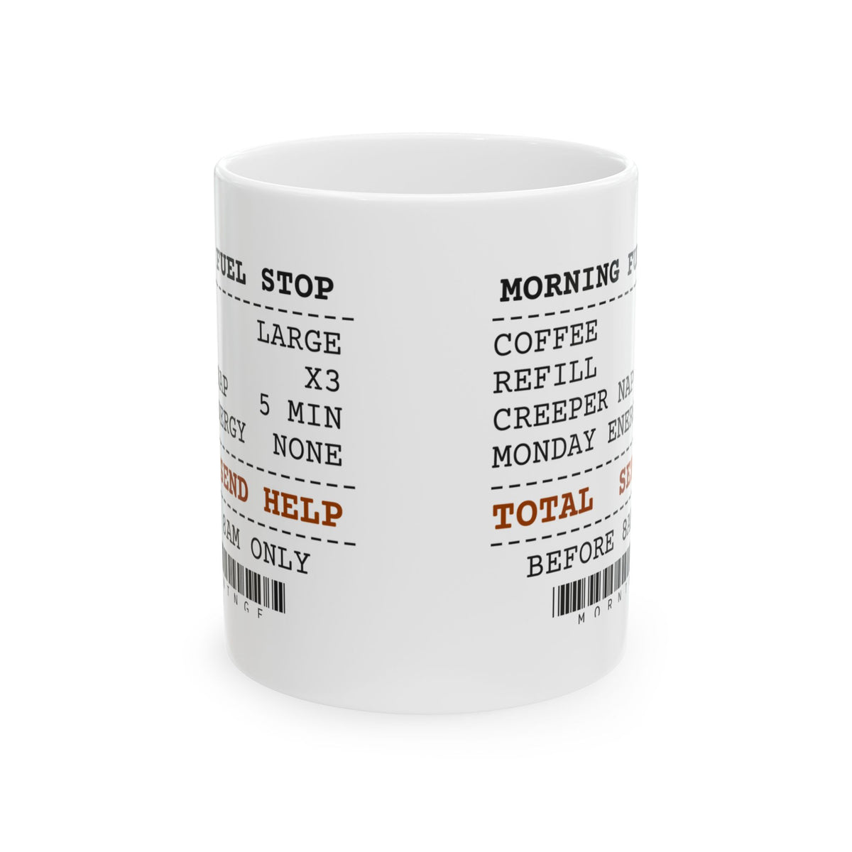 Send Help Morning Fuel Stop Coffee Mug For Mechanics